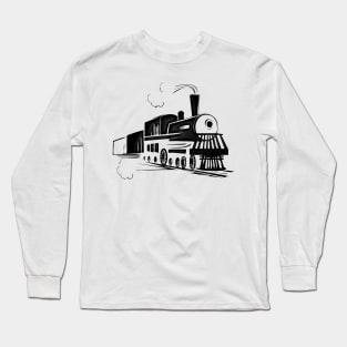 Western Era - Steam Train Long Sleeve T-Shirt